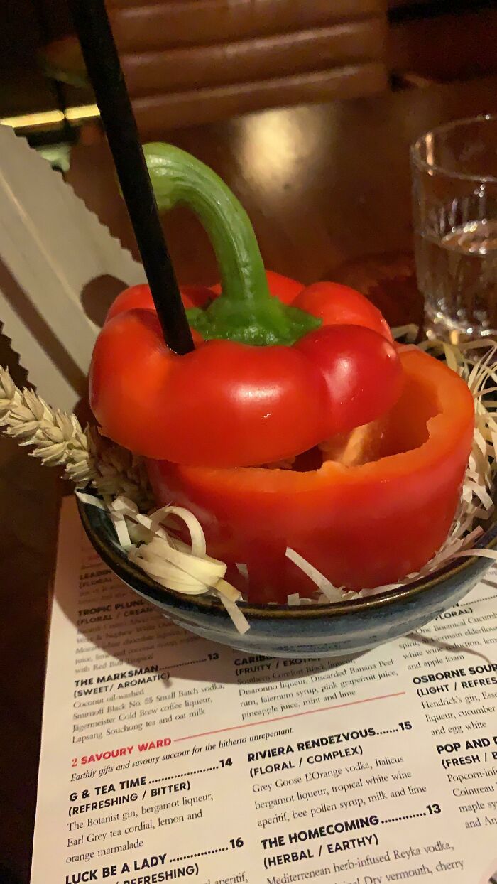 I Ordered A Cocktail, I Got A Salad