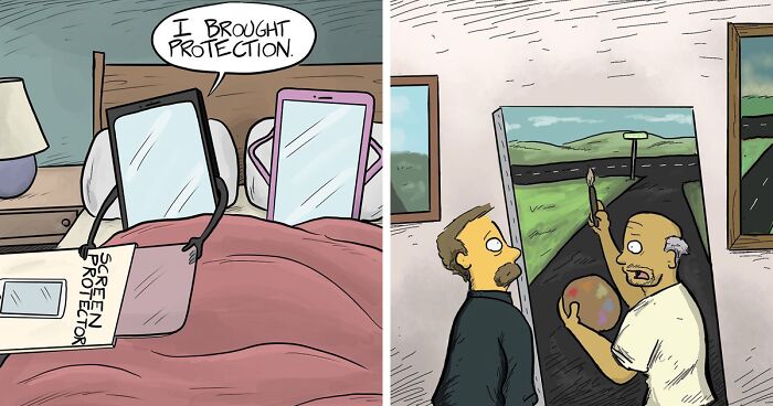 This Artist Can Tell A Joke In A Single Panel, Here Are His 40 Best Works (New Pics)