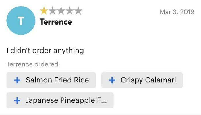 I Don't Think He Knows The App Tells Us Exactly What He Bought