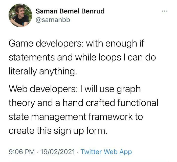 Life Of A Web Developer