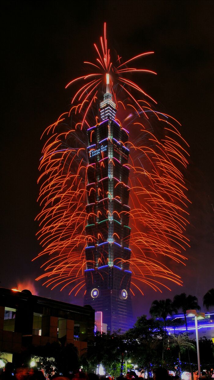 Happy New Year From The Original Evil Building- Taipei 101