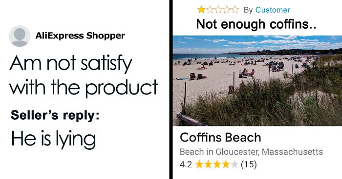 This Twitter Page Posts Hilarious Reviews Spotted Online, Here Are 28 Of The Funniest