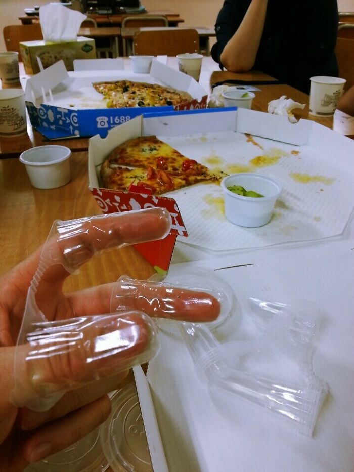 These And Pickles (Usually) Come With Pizza In Korea