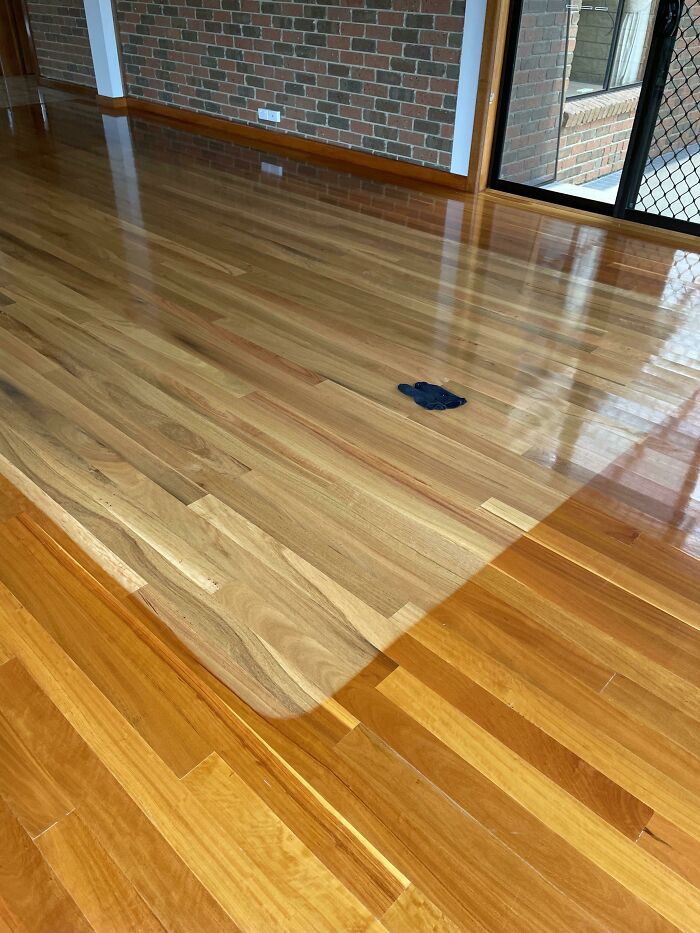What UV Light Does To Wooden Floors When A Rug Is Placed In The Middle Of A Room