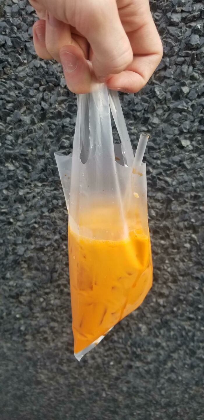 They Said This Was To Be More Environmentally Conscious. Wouldn't, I Don't Know, Paper Cups Be Better?!