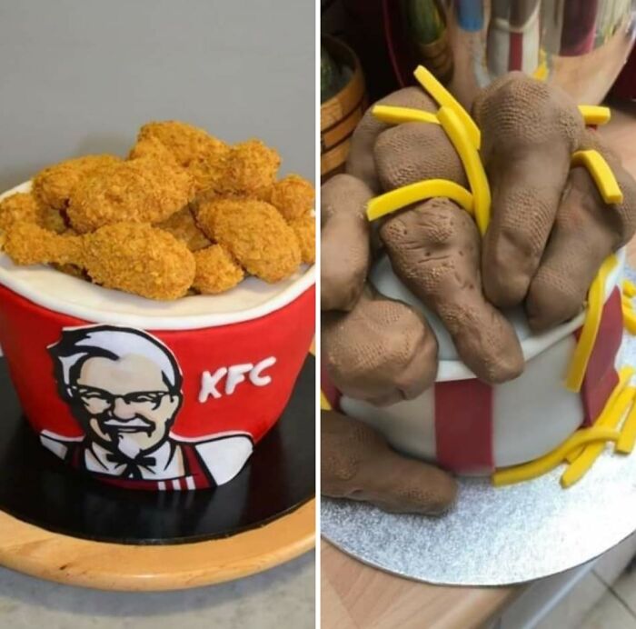 ... To Make Chicken Bucket Themed Cake