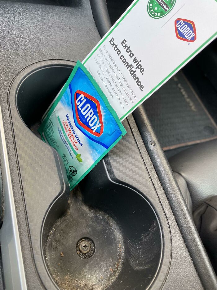 To Pretend This Rental Car Was Cleaned. Ever