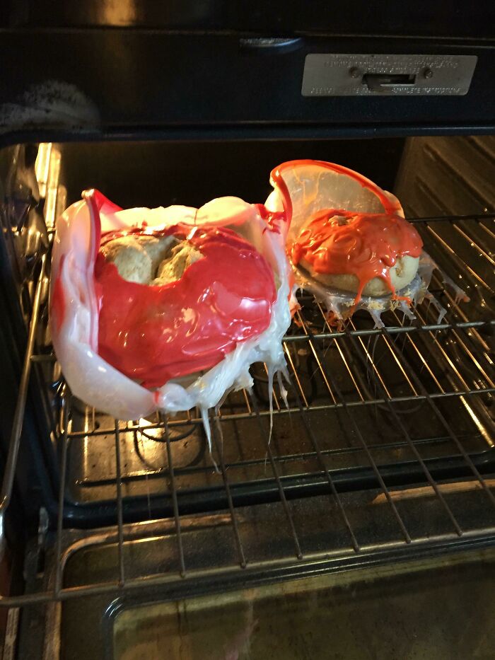 Forgot I Was Proofing Bread Dough In The Oven And Then Set The Oven To Preheat