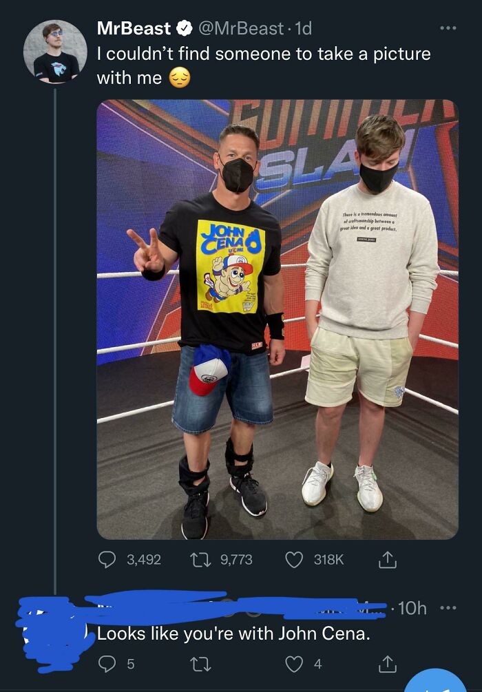 He Saw John Cena, But At What Cost?