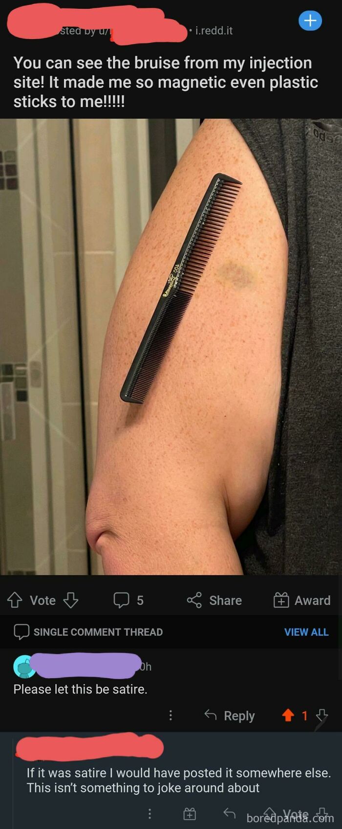 Plastic Is Magnetic!