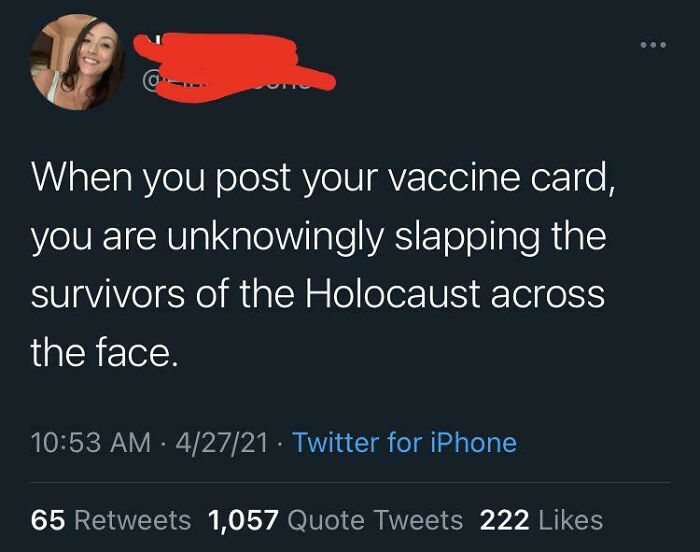 Counterpoint... No You Are Not