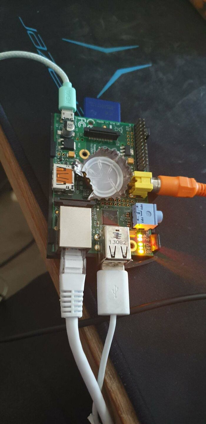 My Friend Wanted Me To Post This Here - Here's My Rpi 1b