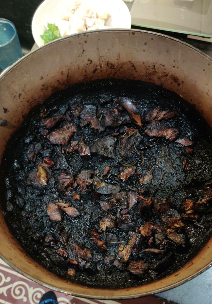 After Making My Own Bone Broth, Reducing Red Wine And Slow Cooking In The Oven For 5 Hours I Finally Got To Taste Beef Bourgognion This Christmas