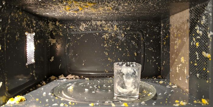 Today I Learned - Half-Cooked Eggs Can't Be Cooked Further In The Microwave