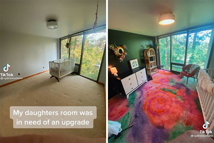 Making A Tie-Dye Carpet