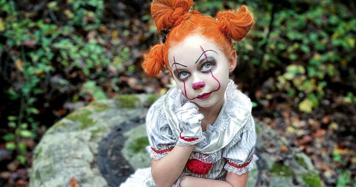 A Horror–Mad Seven-Year-Old Girl Has Ditched Disney Princesses To Dress Up As Horror Icons (45 Pics)