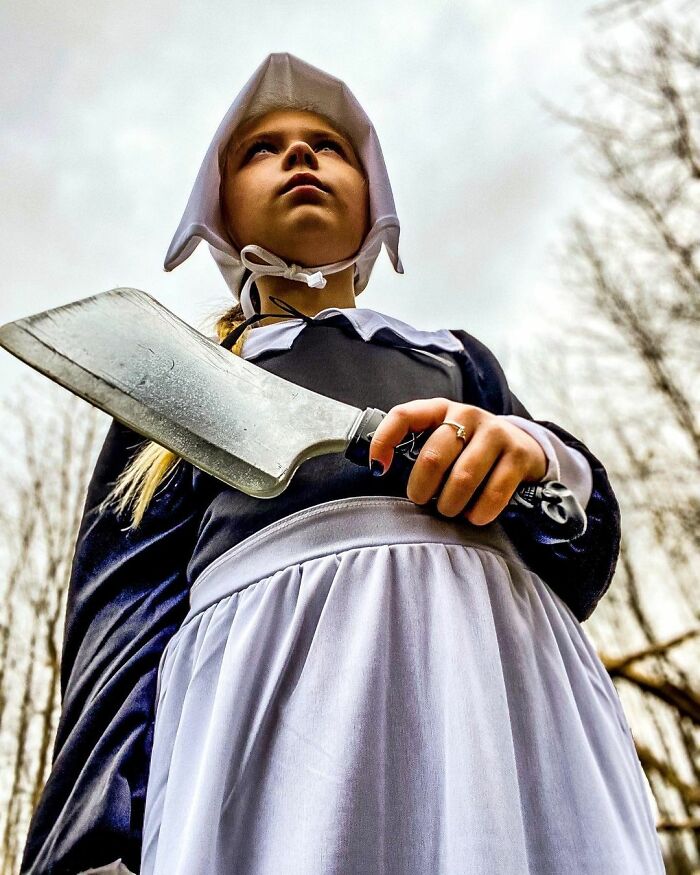 7 Year Old Girl Makes The Most Amazing Horror Movie Cosplays