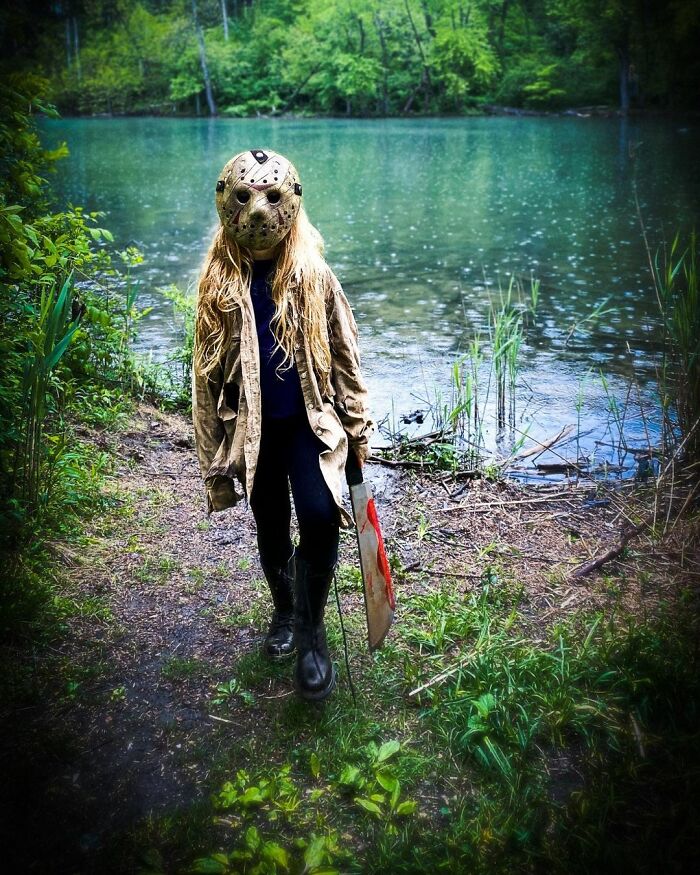 7 Year Old Girl Makes The Most Amazing Horror Movie Cosplays