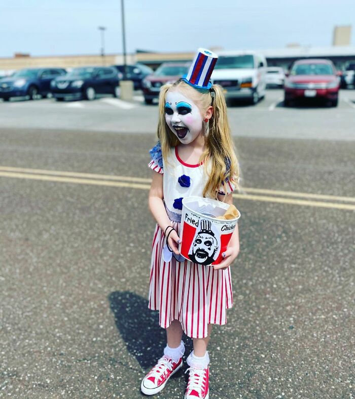 7 Year Old Girl Makes The Most Amazing Horror Movie Cosplays