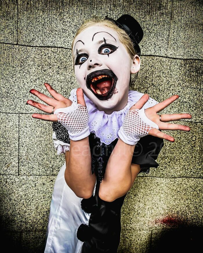 7 Year Old Girl Makes The Most Amazing Horror Movie Cosplays