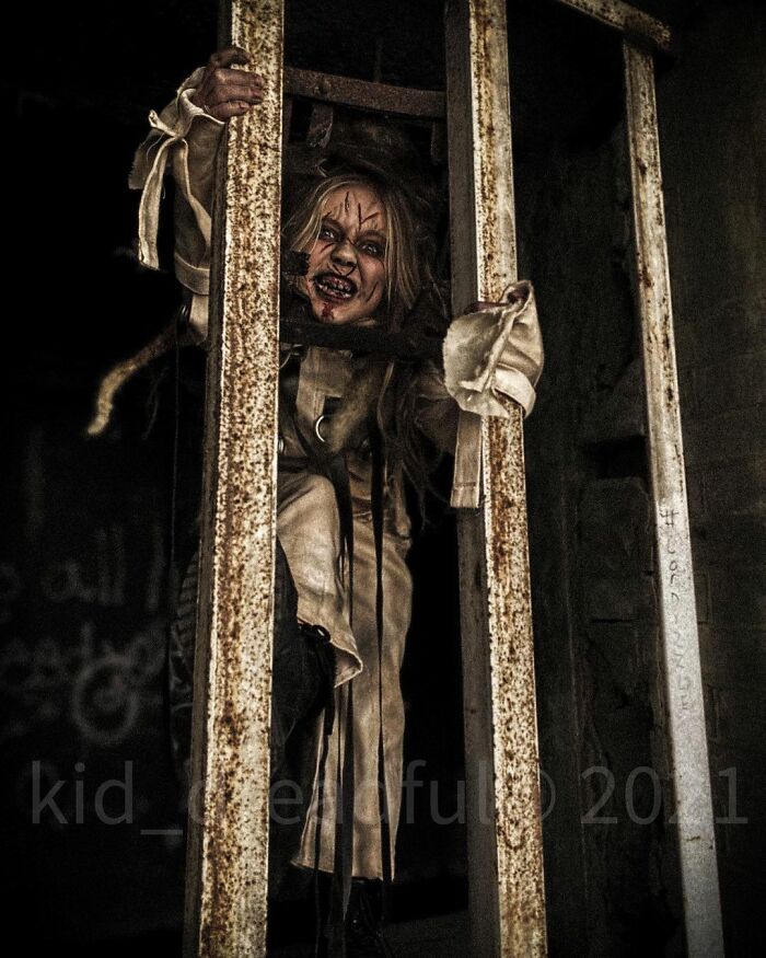 7 Year Old Girl Makes The Most Amazing Horror Movie Cosplays
