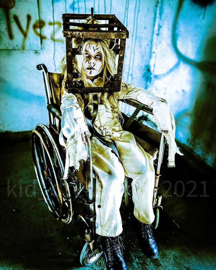 7 Year Old Girl Makes The Most Amazing Horror Movie Cosplays