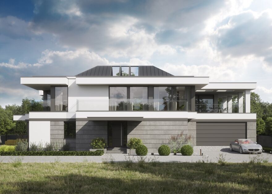 30 Stunning Modern Home Exterior Designs That Have Awesome Facades , Dream Houses 30 Stunning Modern Home Exterior Designs That Have Awesome Facades , Dream Houses