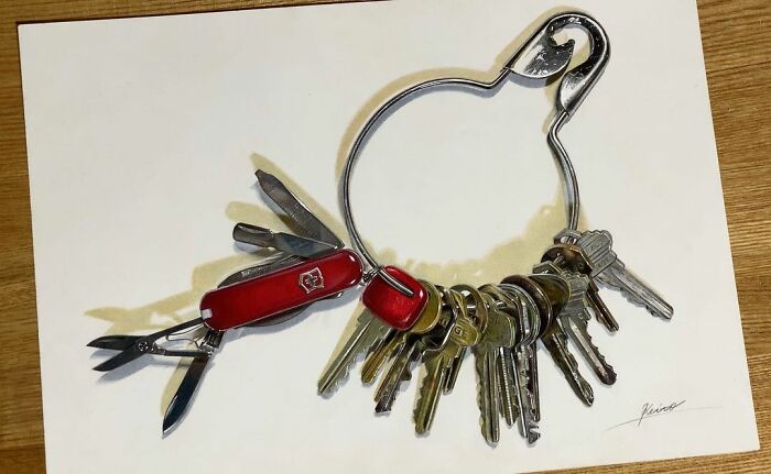 Artist Materializes Everyday Objects And Transforms Them Into Incredible 3D Drawings (29 Pics)