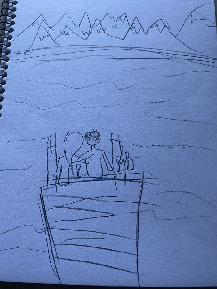 What You See Here Is A Romantic Weekend Getaway With My Hubby Surrounded By Mountains