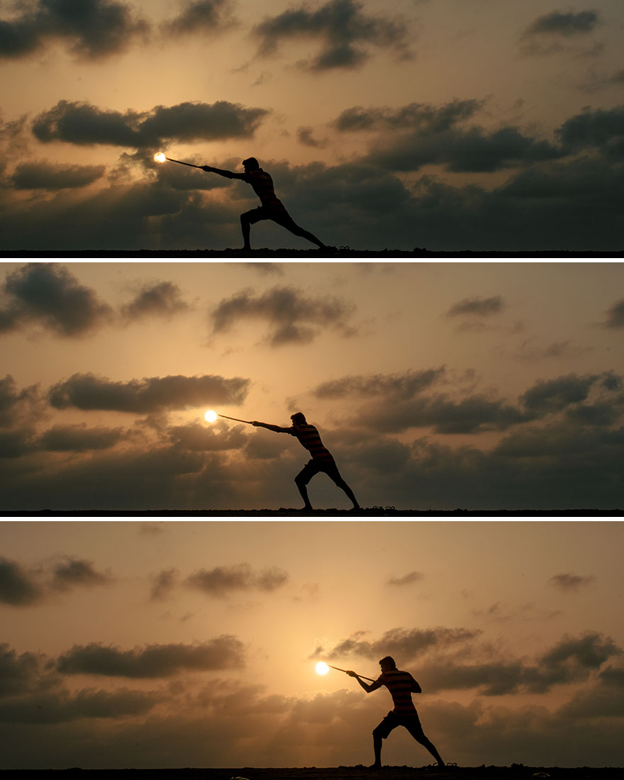 Rescued The Sun Stuck In The Clouds