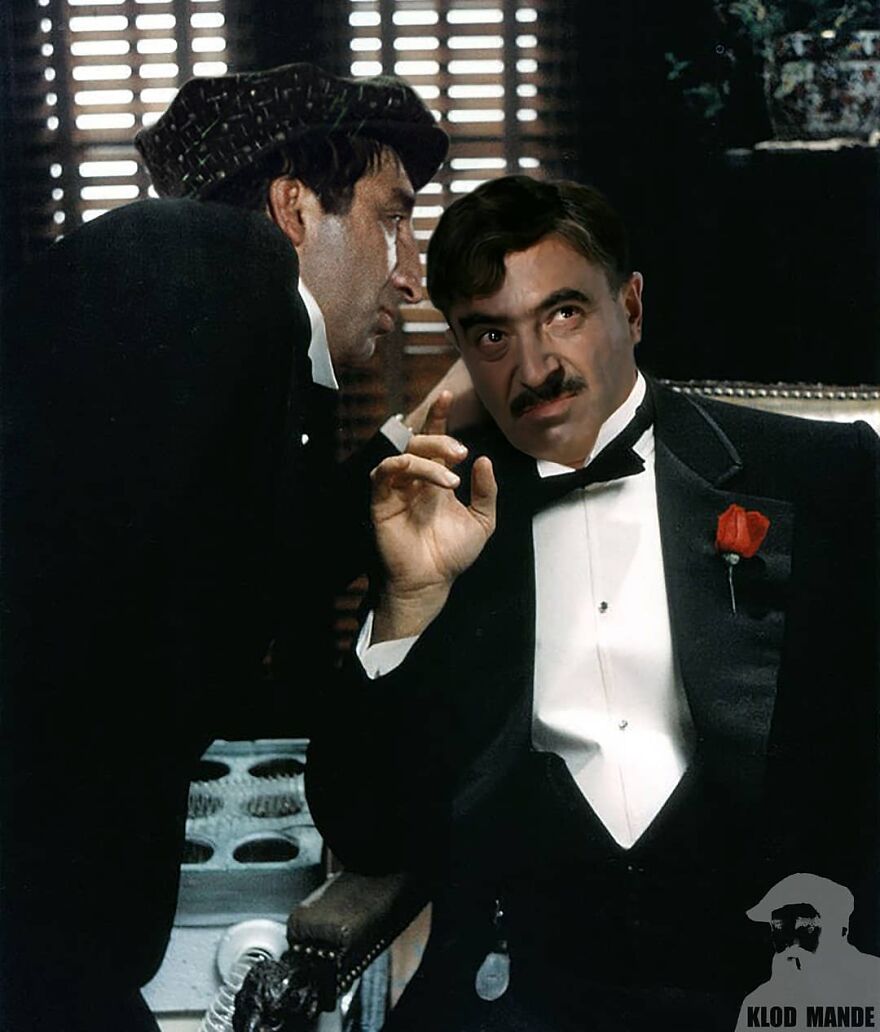 A Russian Digital Artist Mixes Iconic Pop Culture Movies With Russian Movies, Getting Really Funny Mashups(123 Pics)