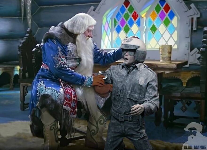 A Russian Digital Artist Mixes Iconic Pop Culture Movies With Russian Movies, Getting Really Funny Mashups(123 Pics)