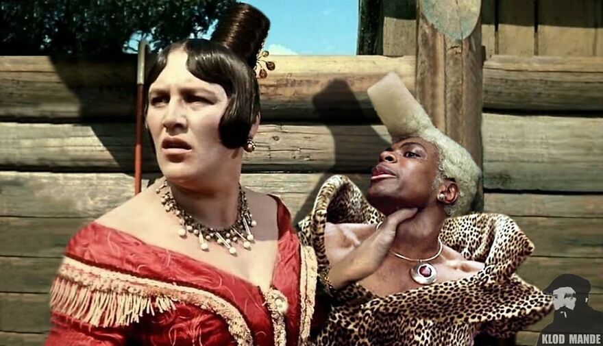 A Russian Digital Artist Mixes Iconic Pop Culture Movies With Russian Movies, Getting Really Funny Mashups(123 Pics)