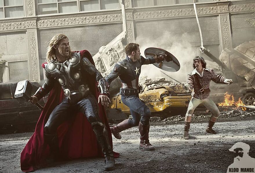 A Russian Digital Artist Mixes Iconic Pop Culture Movies With Russian Movies, Getting Really Funny Mashups(123 Pics)