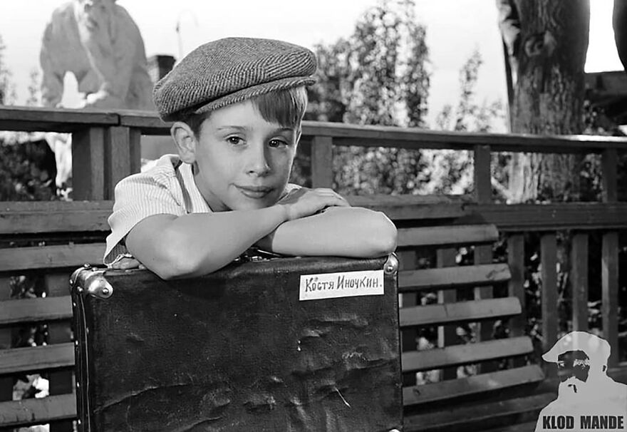 A Russian Digital Artist Mixes Iconic Pop Culture Movies With Russian Movies, Getting Really Funny Mashups(123 Pics)