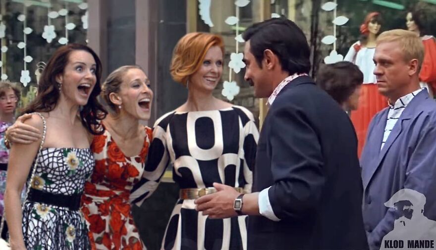 A Russian Digital Artist Mixes Iconic Pop Culture Movies With Russian Movies, Getting Really Funny Mashups(123 Pics)