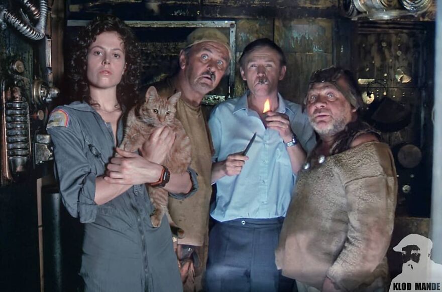 A Russian Digital Artist Mixes Iconic Pop Culture Movies With Russian Movies, Getting Really Funny Mashups(123 Pics)