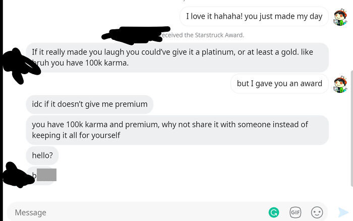 The Audacity Of Some People