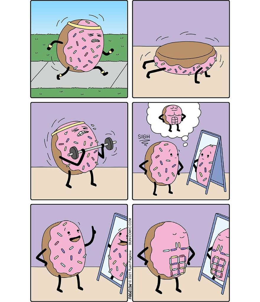 Artist Creates Cute Comics With Not-So-Cute Endings (81 New Pics)