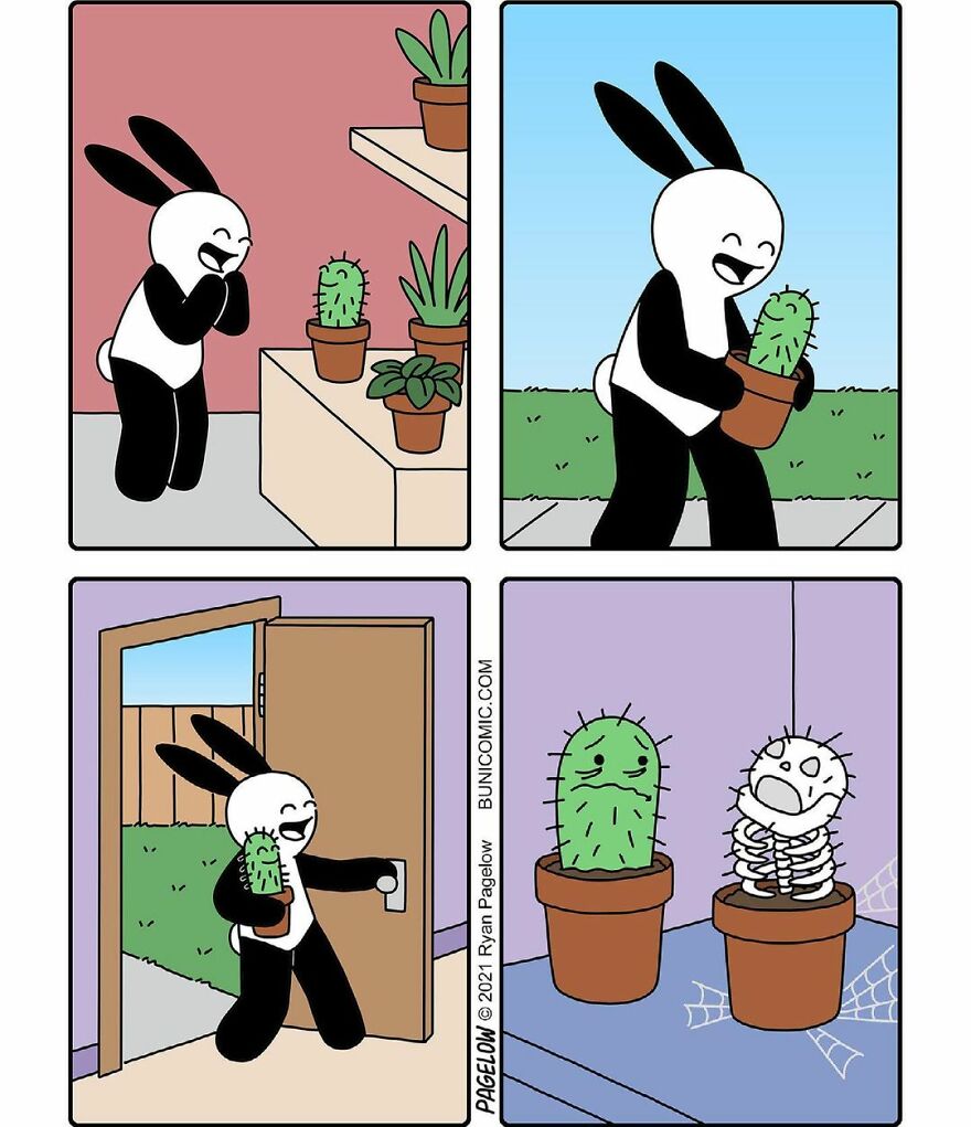 Artist Creates Cute Comics With Not-So-Cute Endings (81 New Pics)