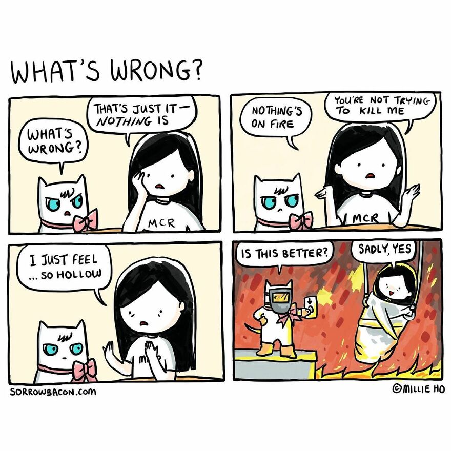 Artist Makes Sarcastic Comics With Unexpected Endings