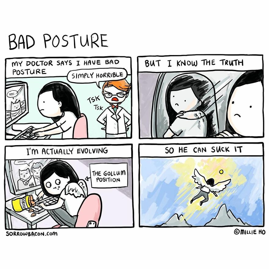 Artist Makes Sarcastic Comics With Unexpected Endings