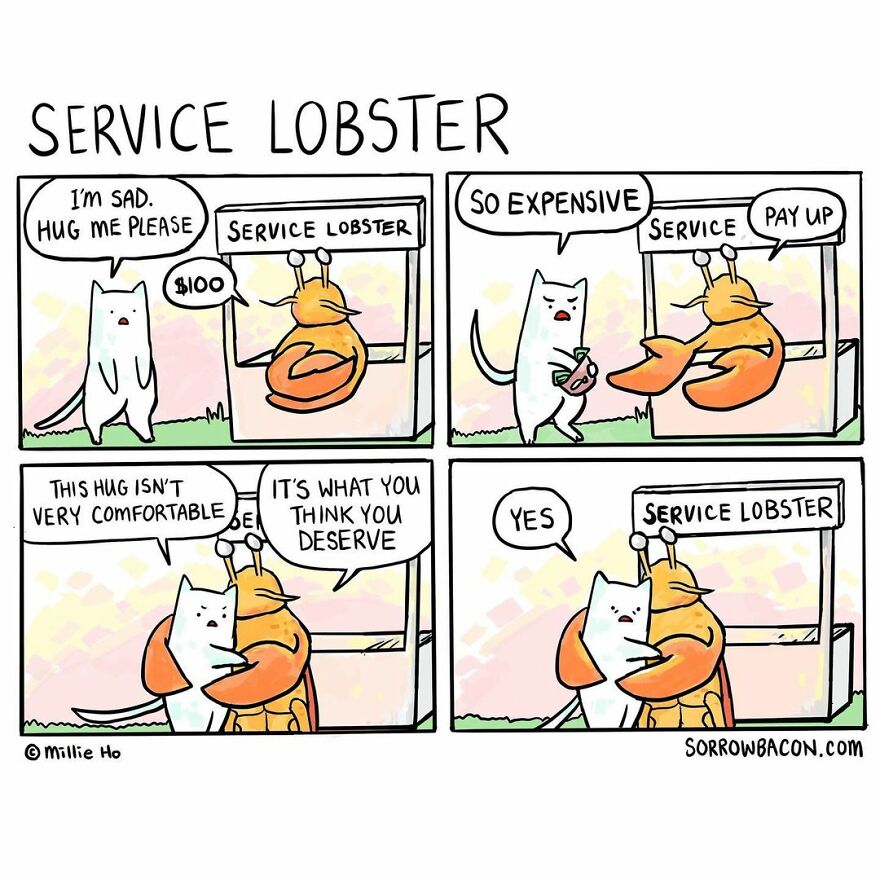 Artist Makes Sarcastic Comics With Unexpected Endings