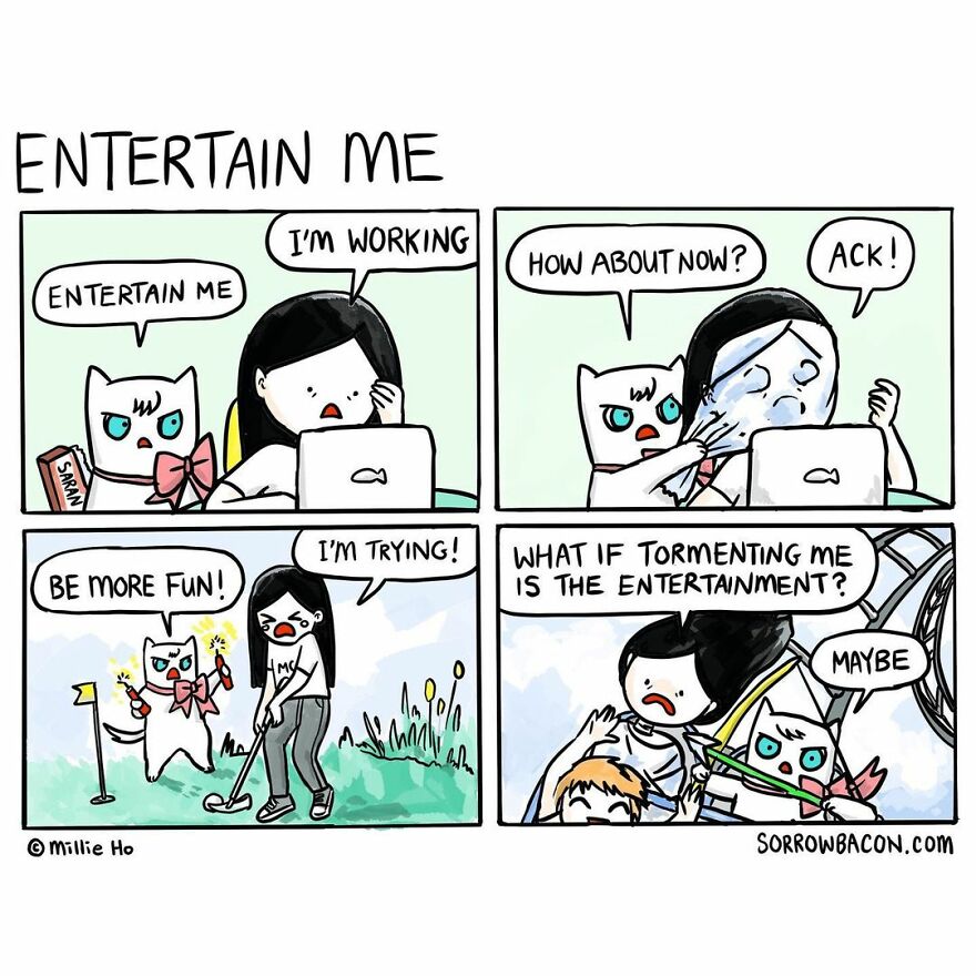 Artist Makes Sarcastic Comics With Unexpected Endings