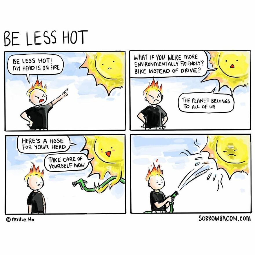 Artist Makes Sarcastic Comics With Unexpected Endings