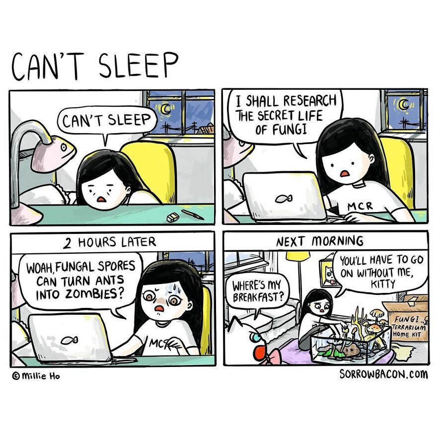 Artist Makes Sarcastic Comics With Unexpected Endings