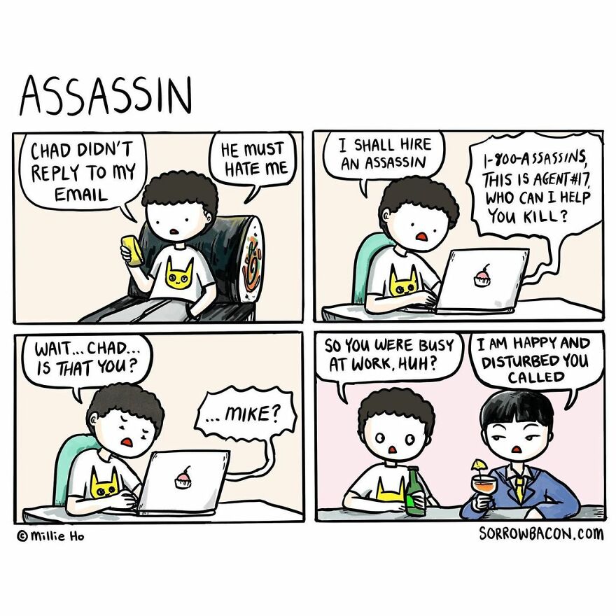 Artist Makes Sarcastic Comics With Unexpected Endings