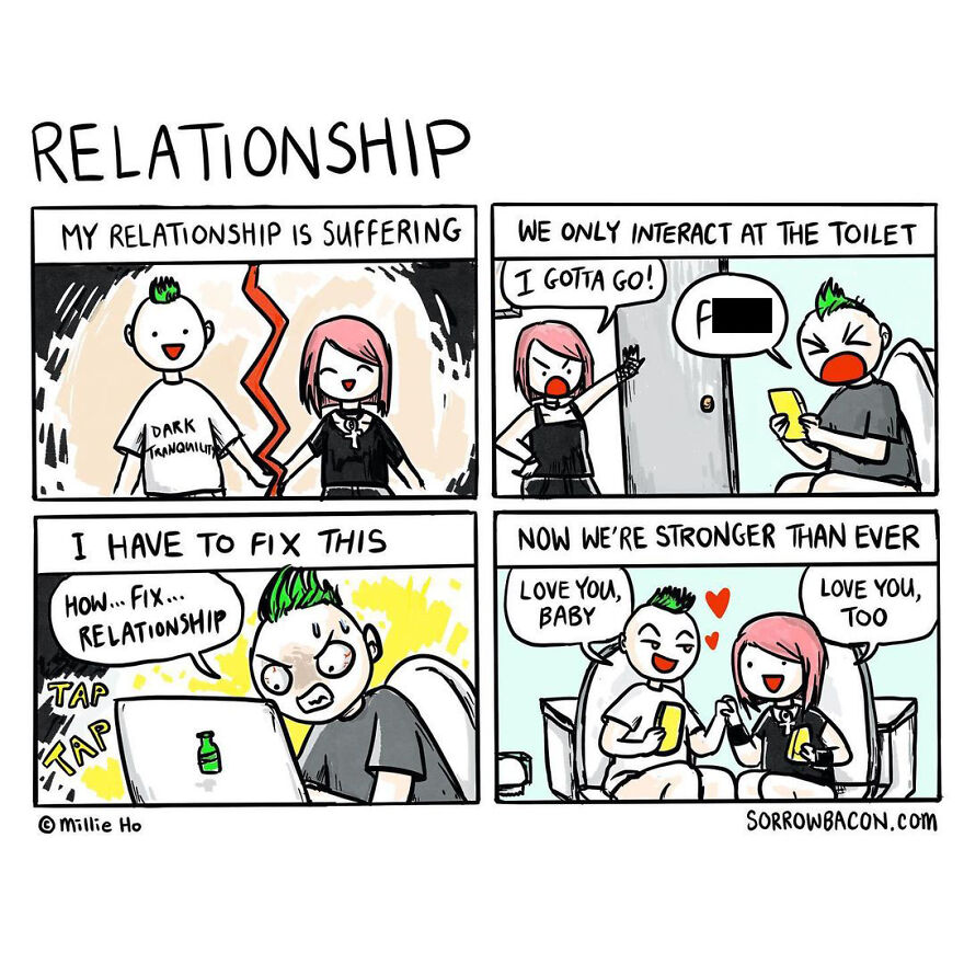 Artist Makes Sarcastic Comics With Unexpected Endings