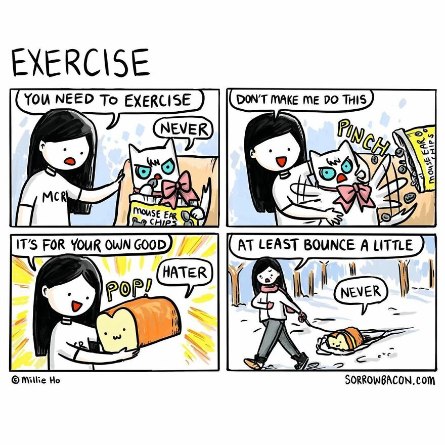 Artist Makes Sarcastic Comics With Unexpected Endings