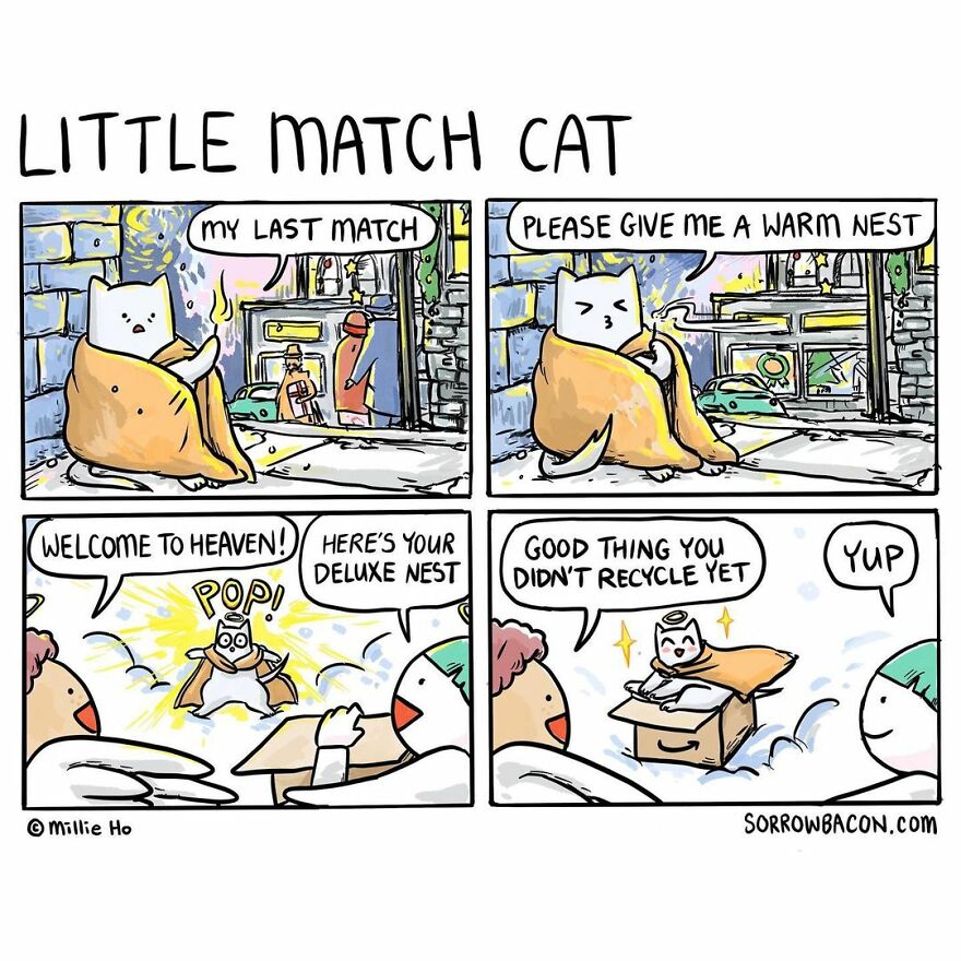 Artist Makes Sarcastic Comics With Unexpected Endings